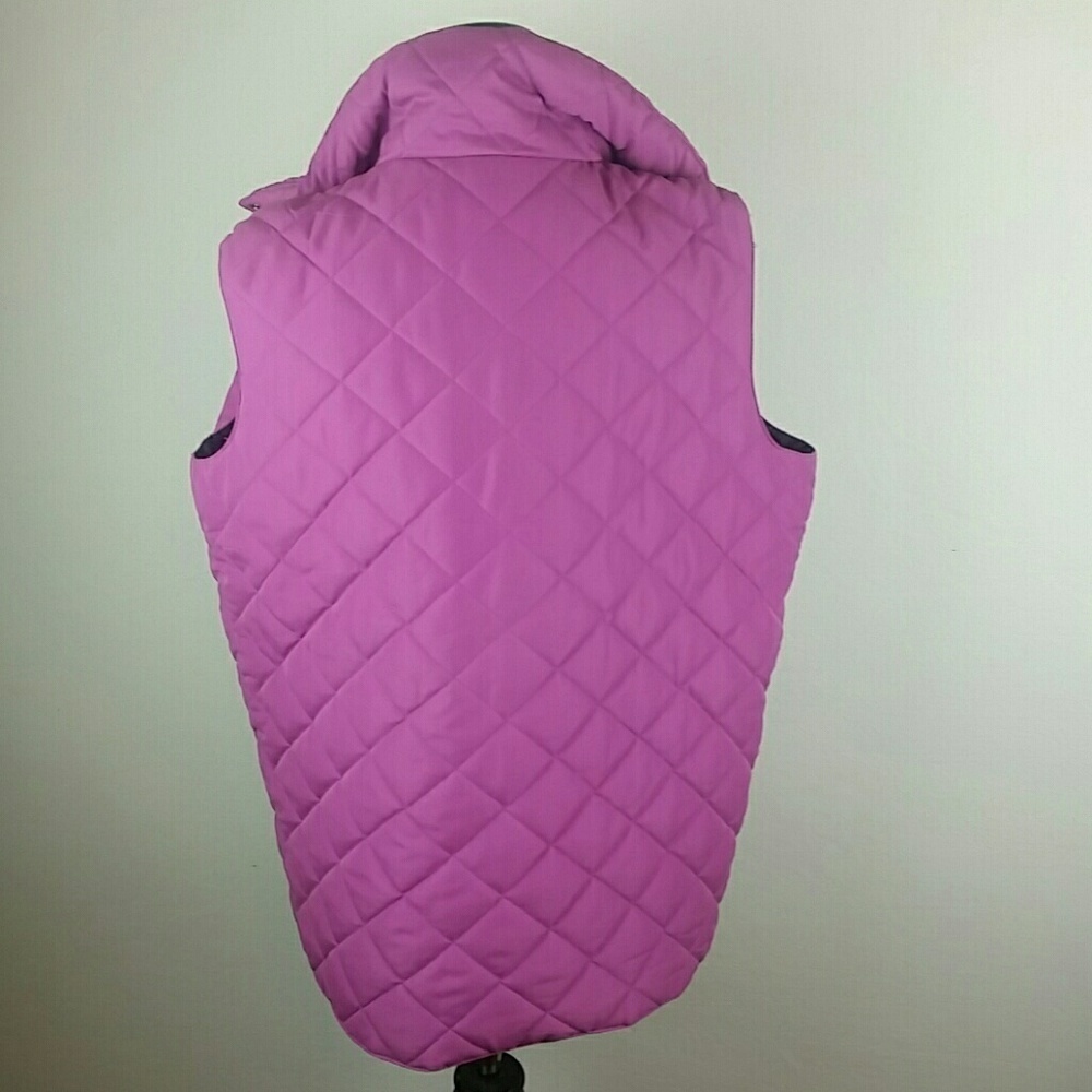 TELLURIDE l Puff Vest Purple Black D2 - Picture 4 of 7
